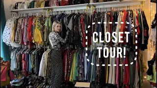 Closet Room Tour!!