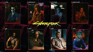 All Characters React to Johnny Taking over V's Body - CyberPunk 2077