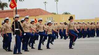 Marines Graduate First Class Of Female Recruits In MCRD History