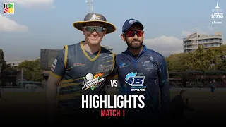 Match 1 Highlights: Harare Hurricanes vs Bulawayo Braves | ZimAfro T10