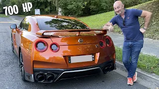 MON PÈRE de 58 ANS en GTR de 700 CHEVAUX (Il A VOMIT🤢🤮)