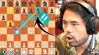 LA MAYOR LOCURA de APERTURA QUE HE VISTO EN LOS ÚLTIMOS TIEMPOS DE HIKARU NAKAMURA!