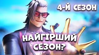 НАЙГІРШИЙ СЕЗОН В ФОРТНАЙТ? ЯК ГРАТИ? ОГЛЯД 4 СЕЗОНУ ФОРТНАЙТ, ЩО НОВОГО, НОВІ ЛОКАЦІЇ ТА ЗБРОЯ