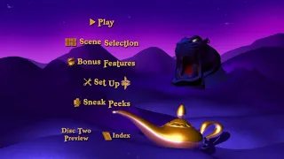 Aladdin DVD Menu Walkthrough