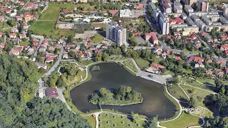 Lacul Noua din Brasov - Vedere orbitala