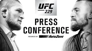 UFC 229 Press Conference: Khabib vs McGregor