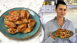 Chicken Wings Recipe 😍 with honey mustard sauce by Liza Glinskaya 😍