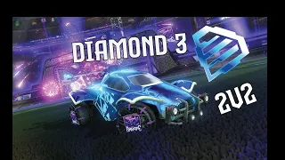 ROCKET LEAGUE 2v2 I DIAMOND 3 GAMEPLAY