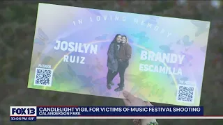 Vigil held for two Seattle victims shot and killed at Gorge Amphitheatre | FOX 13 Seattle