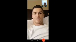 videollamada con Cristiano Ronaldo *broma a mi mamá* | retos y más