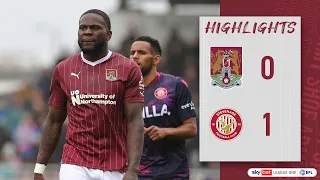 HIGHLIGHTS: Northampton Town 0 Stevenage 1