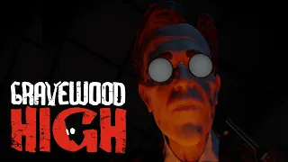 Gravewood High (Early Alpha 2) | A Spooky Scary Sneaky School Game | First Look