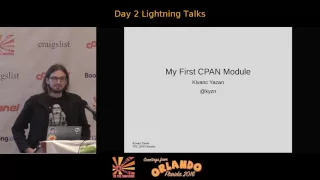 2016 - Tuesday Lightning Talks