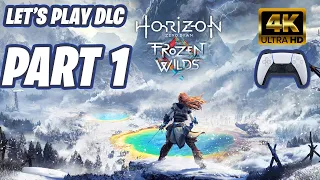 Horizon Zero Dawn: The Frozen Wilds DLC PS5 | Part 1 Getting ready for Forbidden West