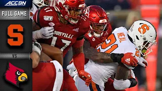 Syracuse vs. Louisville Full Game | 2019 ACC Football