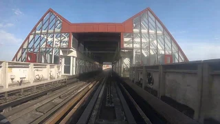 [Metro Cab Ride] Ligne 1 du métro de Lille / CHU - Eurasanté ➡ Stade Pierre-Mauroy