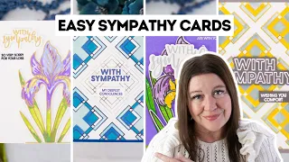 Sympathy Cards Made Easy with NEW Waffle Flower