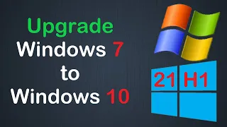 Как обновить Windows 7 до Windows 10 21H1 легально с активацией и сохранением файлов и программ