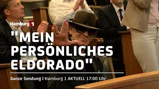 Udo Lindenberg zum Ehrenbürger Hamburgs ernannt | Hamburg 1 Aktuell vom 08.09.2022