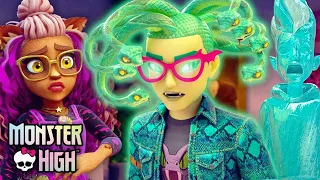 Deuce transforme les élèves de Monster High en cristaux de sucre ! | Nouvelle série animée