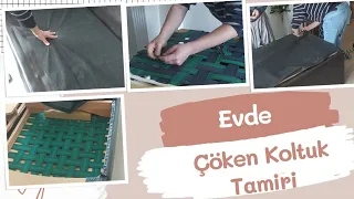 Çöken Koltuk ,Çekyat Tamiri (Elastik Kolon Yenileme) Detaylı Anlatım