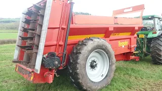 2016 TEAGLE TITAN RD10 REAR DISCHARGE DUNG SPREADER