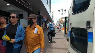 Walking in the 2nd Ave. in Central San Jose Costa Rica 2022