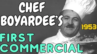 Who Grew Up Eating the Chef? Chef Boyardee's First TV Commercial - 1953