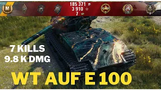 World of Tanks Waffenträger auf E100 | 7 Kills 9,8K Damage | Back After 6 Years