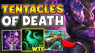 ILLAOI, BUT MY TENTACLES SLAM YOUR ENTIRE HEALTH BAR! (LETHALITY ILLAOI IS CRACKED)