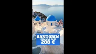 ⭐️ 1 semaine à Santorin (Grèce) pour 288 € tout compris 🎁
