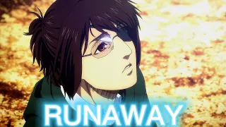 Hange Zoe Last Fight - [ Runaway ] 4k Edit/AMV