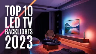 Top 10: Best LED TV Backlights of 2023 / TV Ambiance Lighting, TV LED Strip Lights, RGBIC