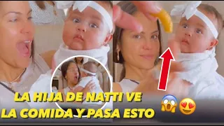 Natti Natasha Muestra La Tierna Reacción De Su Hija Vida Isabelle Cuando Ve La Comida 😱😂