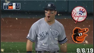 New York Yankees Highlights: vs Baltimore Orioles | 8/6/19