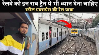 *Kya se kya hogye ye train* Journey In Steel Express | Tatanagar To Howrah | Pantry Food Review