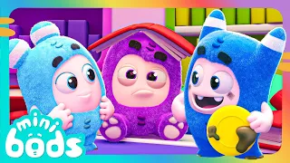 L'invité encombrant de Jeff | Minibods | Baby Oddbods Français | Dessin Animé en Français