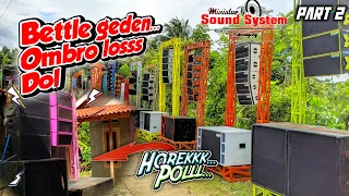 Battle Sound Miniatur KEBONAGUNG BULUKERTO | OMBRO LOSSS WANI NGEYEL...!!! (WONOGIRI TIMUR)