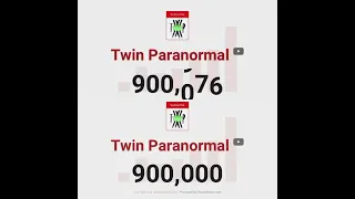 Congratulations Twin Paranormal hit 900k subscribers and their finally did it!! #congratulations ♥️