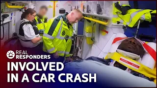 Innocent Patient Injured After Police Chase Ends In Crash | Inside The Ambulance | Real Responders