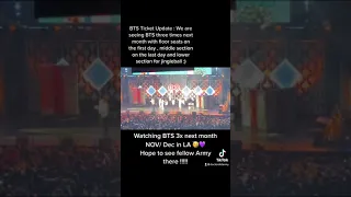 #btstickets #btsconcerts #permissiontodanceonstage #jingleball #bts #btsarmy thanks for subscribing