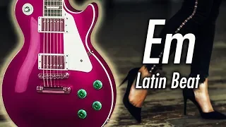 Latin Piano & Guitar Backing Track (E Harmonic Minor) ☮