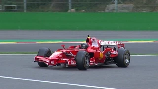 Ferrari F1 F2008 Crashed at Spa Francorchamps!