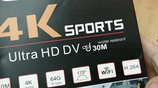 тест  качества видео экшн-камеры LIfe Demo video  test  action camera 4K sports Ultra HD DV