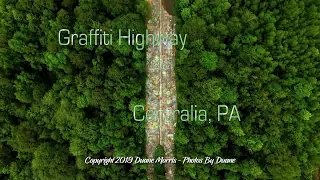 The Graffiti Highway in Centralia PA in 4k