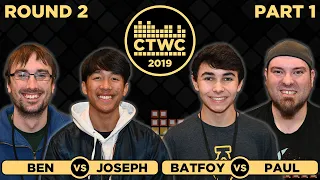 2019 CTWC Classic Tetris Rd. 2 - Part 1 - JOSEPH/BEN + BATFOY/MEGARETROMAN