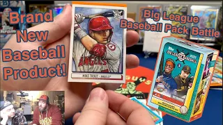 Our First Look At A New Baseball Card Product! 2021 Topps Big League Baseball Blaster Box Battle