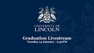 Graduation Livestream | Tuesday 24 Jan (2.30PM)