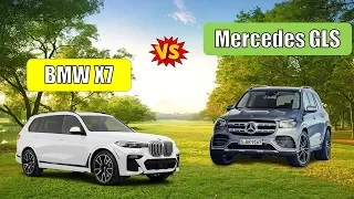 Mercedes GLS vs BMW X7 Detailed Spec Comparison | Price | Interior | Exterior