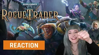 My reaction to the Warhammer 40K Rogue Trader Official Locations Trailer | GAMEDAME REACTS